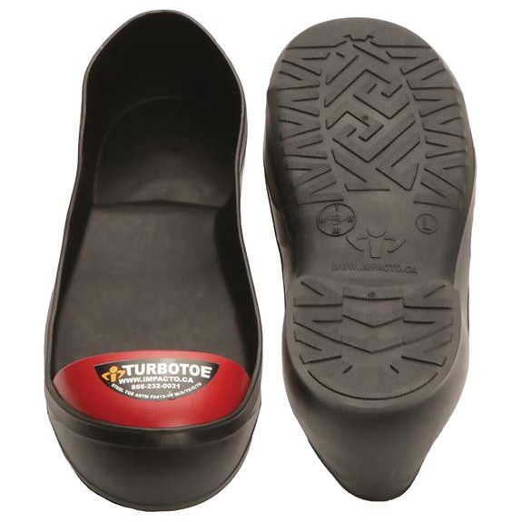 Coquilles de sécurité / caps d'acier Turbotoe® L rouges (paire)