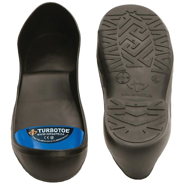 Coquilles de sécurité / caps d'acier Turbotoe® XL bleues (paire)