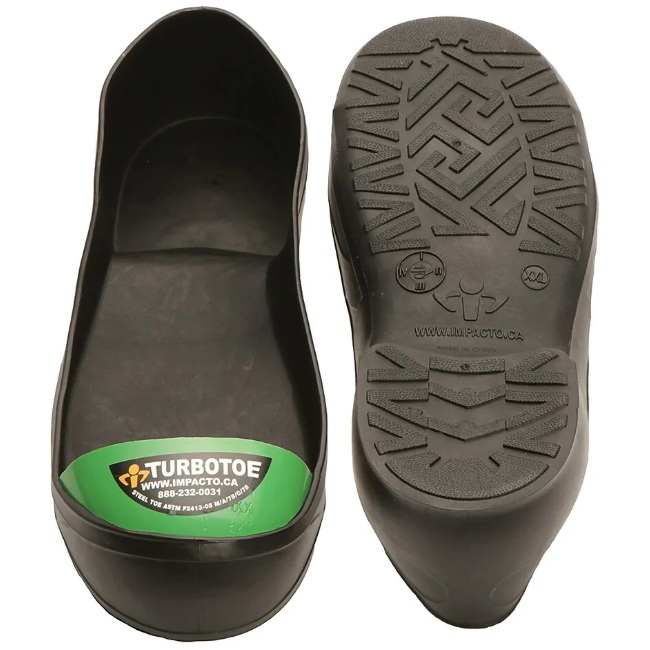 Coquilles de sécurité / caps d'acier Turbotoe® 2XL vertes (paire)