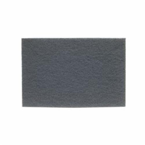 Tampon à main non-tissé Norton® 746 gris 6 po X 9 po grain moyen