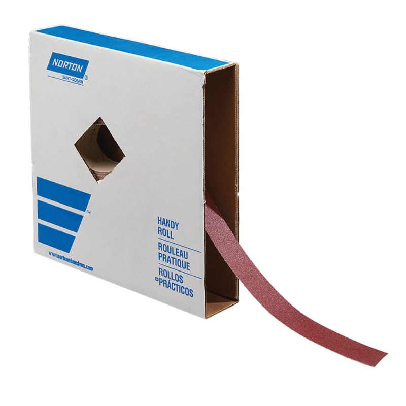 1-1/2 In. x 50 Yd. Metal Cloth Roll 400 Grit R243 AO