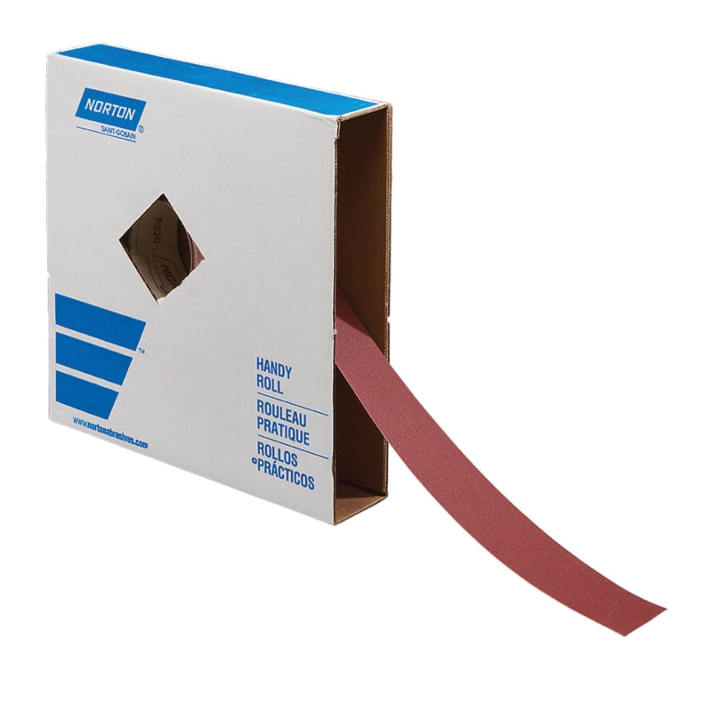 2 In. x 50 Yd. Metal Cloth Roll 100 Grit R243 AO