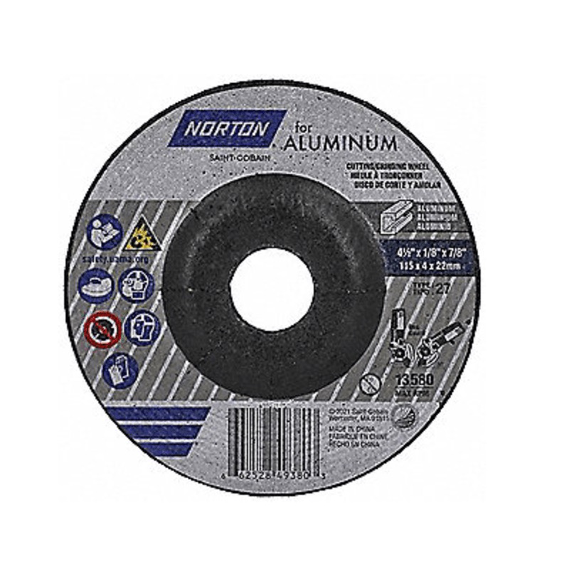 4-1/2 x 1/8 x 7/8 In. Grinding & Cutting Wheel – Aluminum A 20 P T27