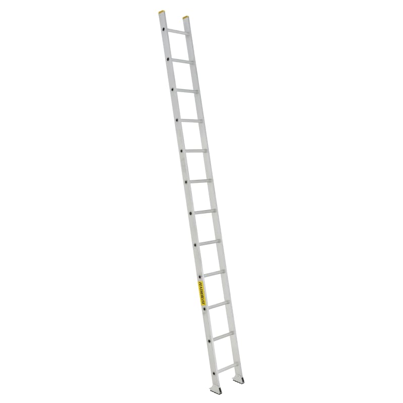 Échelles droites industrielles & robustes 12' 1A ALUMINIUM FEATHERLITE