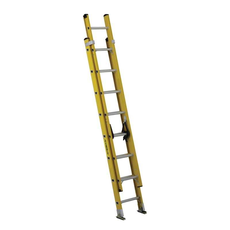 Échelles à coulisse industrielles robustes (série 6900), Cap 300 lb, 13' h, Calibre 1A