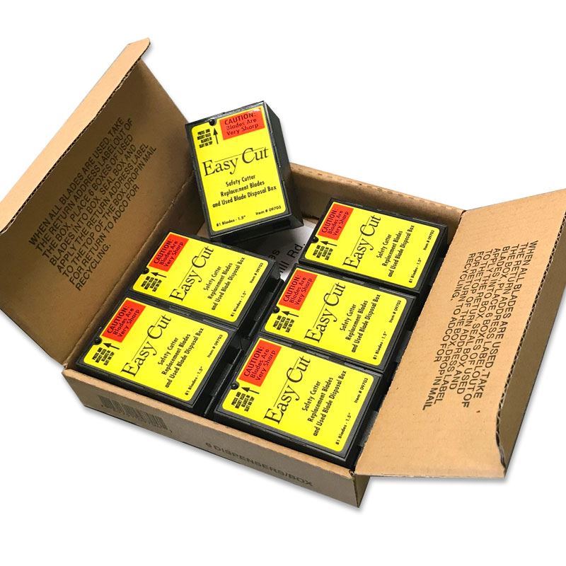 Replacement blades for EASY CUT 2000 safety knife (81/pck)
