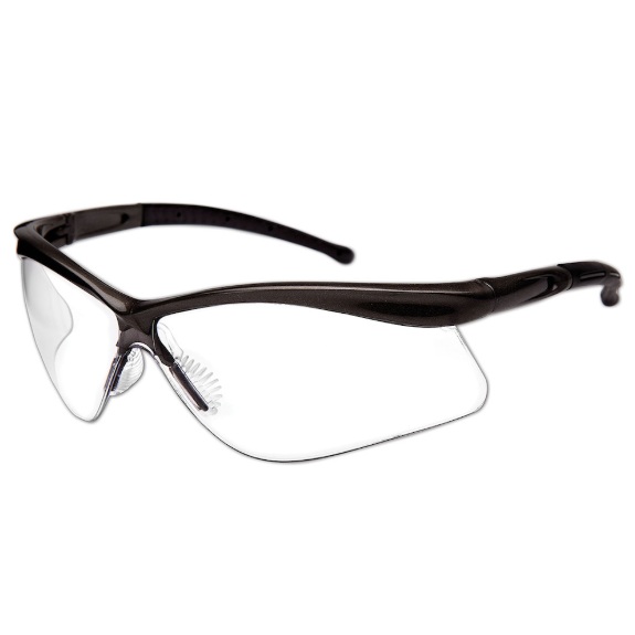 Lunettes de sécurité à monture partielle Warrior™ avec lentilles claires et revêtement 4A