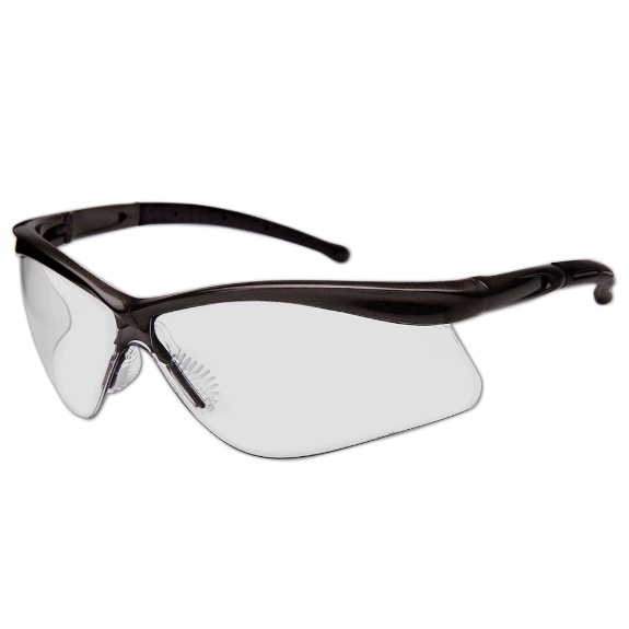 Lunettes de sécurité à monture partielle Warrior™ avec lentilles intérieur / extérieur et revêtement 4A