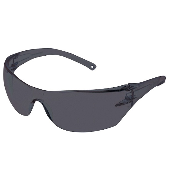 Lunettes de sécurité sans monture Curve™ avec lentilles fumées et revêtement 3A
