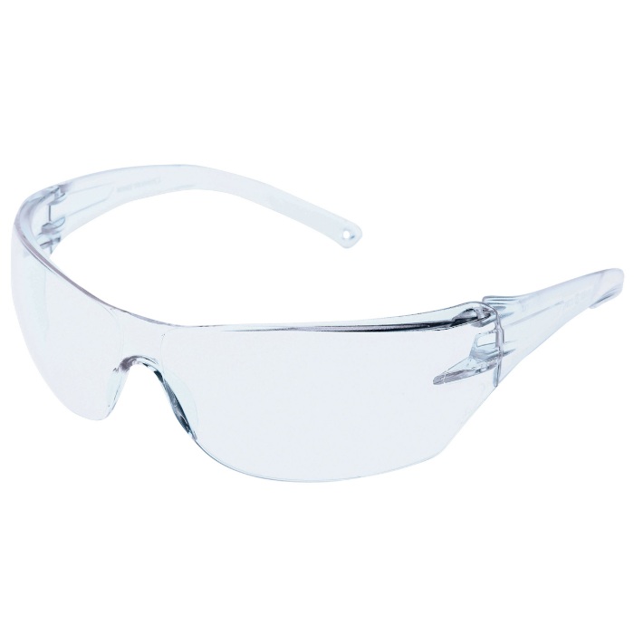 Lunettes de sécurité sans monture Curve™ avec lentilles claires et revêtement 4A