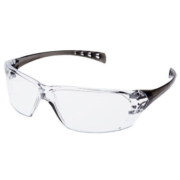 Lunettes de sécurité sans monture Solus™ avec lentilles claires et revêtement 3A