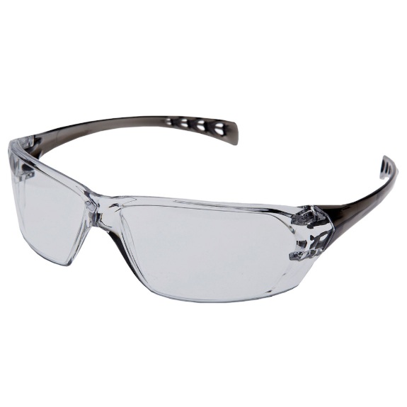 Lunettes de sécurité sans monture Solus™ avec lentilles intérieur / extérieur et revêtement 3A