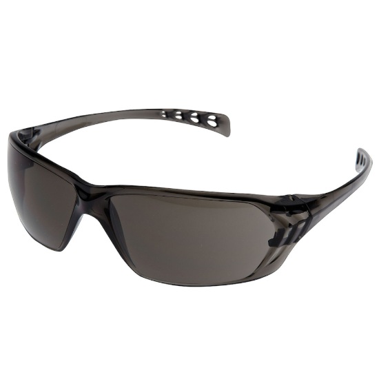 Lunettes de sécurité sans monture Solus™ avec lentilles fumées et revêtement 3A