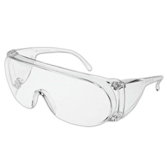 Lunettes de sécurité OTG Visitor™ avec lentilles claires et revêtement 3A
