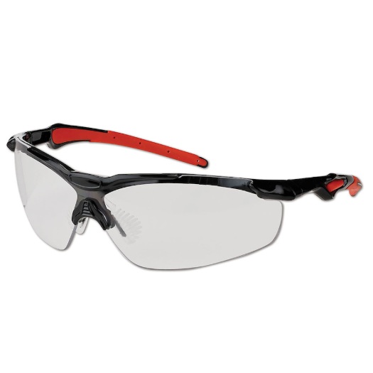 Lunettes de sécurité à monture partielle Hawk™ avec lentilles intérieur / extérieur et revêtement 4A