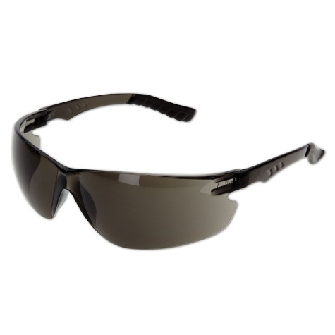 Lunettes de sécurité sans monture Techno™ avec lentilles fumées et revêtement 4A