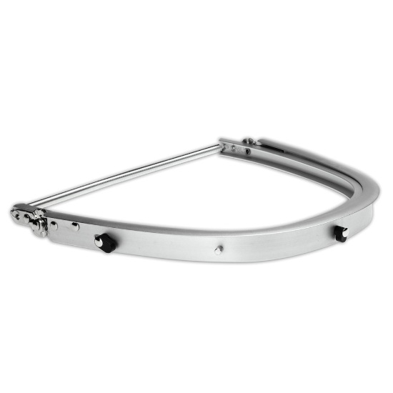 Dynamic™ aluminum faceshield bracket for hard hat