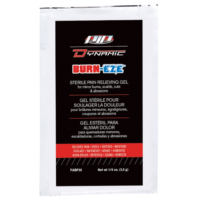Gel stérile pour soulager la douleur Dynamic™ Burn-Eze™ (sachet unique de 3.5 g)