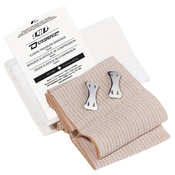 Bandage compressif élastique stérile Dynamic™ 4.5 po X 6.5 po