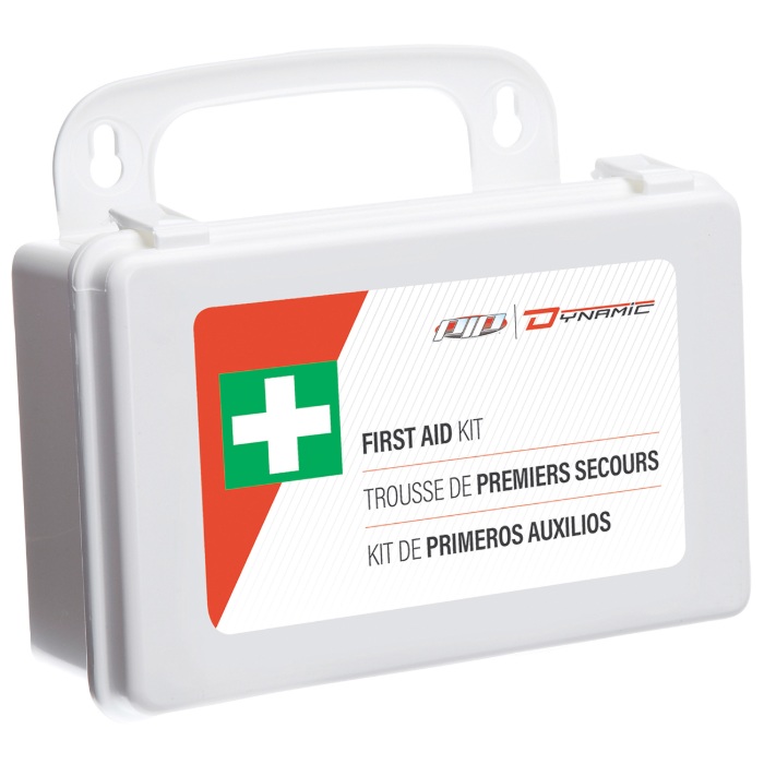 Trousse de premiers soins pour l'Ontario de type A Dynamic™ dans une boîte en plastique