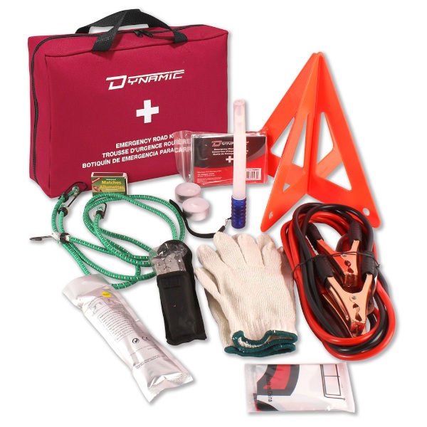 Trousse d’urgence routière Dynamic™ dans un sac en nylon