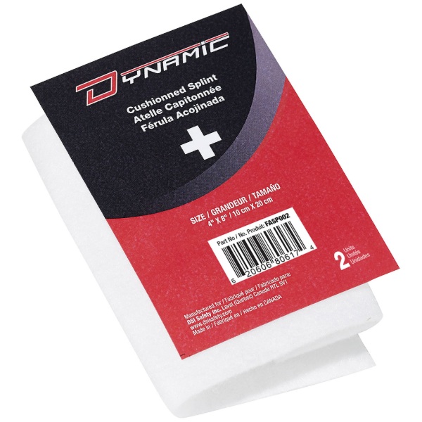 Rembourrage Dynamic™ pour attelle 4 po X 8 po (2/pqt)