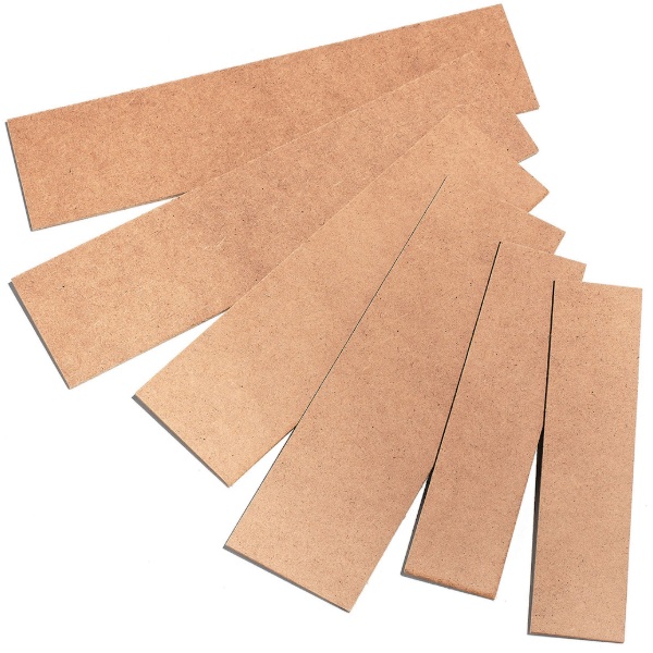 Attelles en bois assorties Dynamic™ (6/pqt)