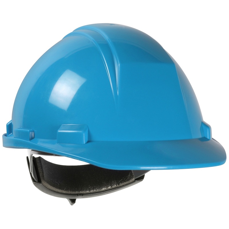 Mont-Blanc™ cap style hard hat with ratchet adjustment CSA type 2 light blue