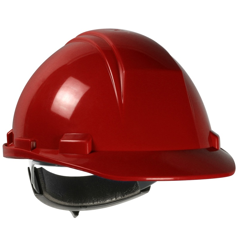 Mont-Blanc™ cap style hard hat with ratchet adjustment CSA type 2 red