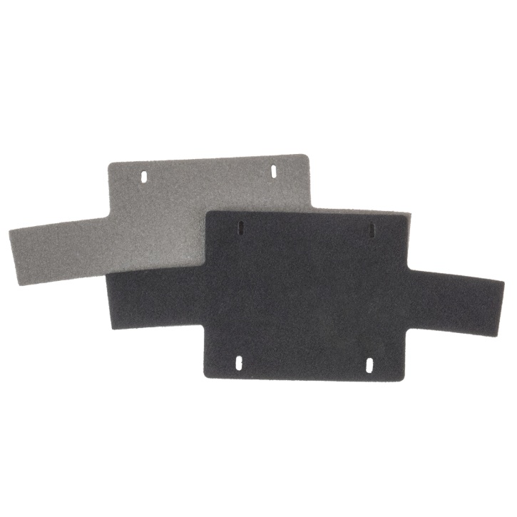 Bandes anti-transpiration de rechange en mousse noire pour casques de sécurité Dynamic™