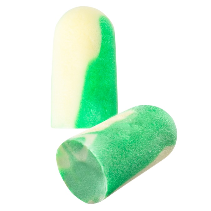 Bouchons d'oreilles biosourcés Mega Bullet™ Biosoft™ 32 dB NRR (200 paires/bte)