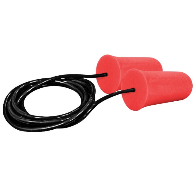 Bouchons d'oreilles avec cordon Mega Flare™ 32 dB NRR (100 paires/bte)