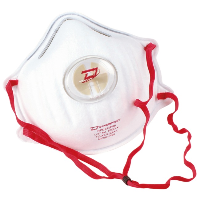 Respirateurs contre les particules jetables Dynamic™ homologué P95 avec valve d'expiration