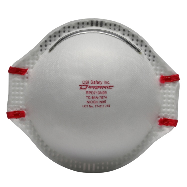 Respirateurs contre les particules jetables Dynamic™ homologué N95