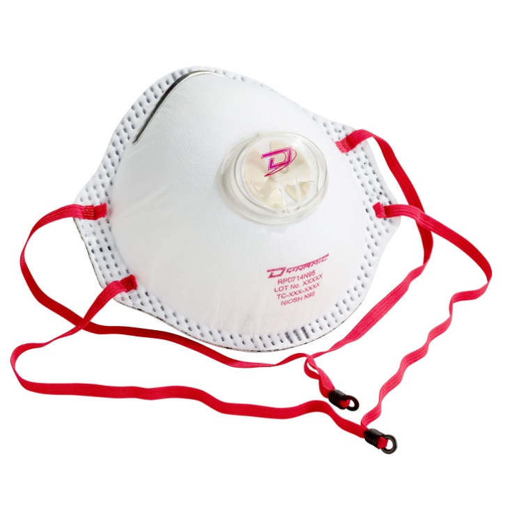 Respirateurs contre les particules jetables Dynamic™ homologué N95 avec valve d'expiration papillon