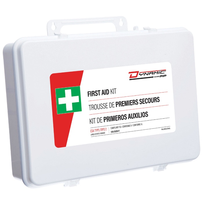 Trousse de premiers soins large CSA type 2 Dynamic™ dans une boîte en plastique