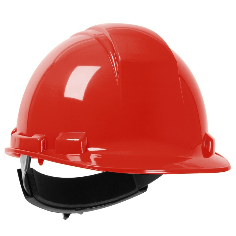 Whistler™ cap style hard hat with ratchet adjustment CSA type 1 red