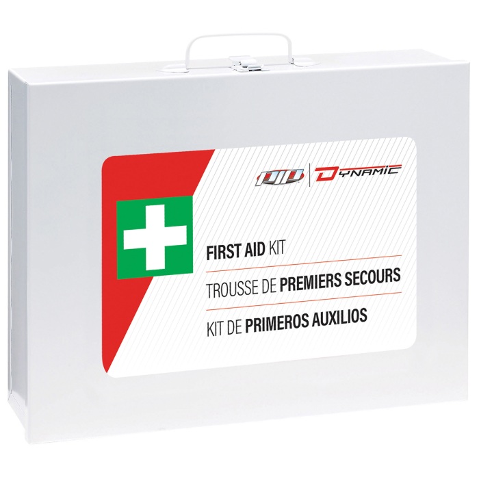 Trousse de premiers soins fédérale Classe C Dynamic™ dans une boîte en métal
