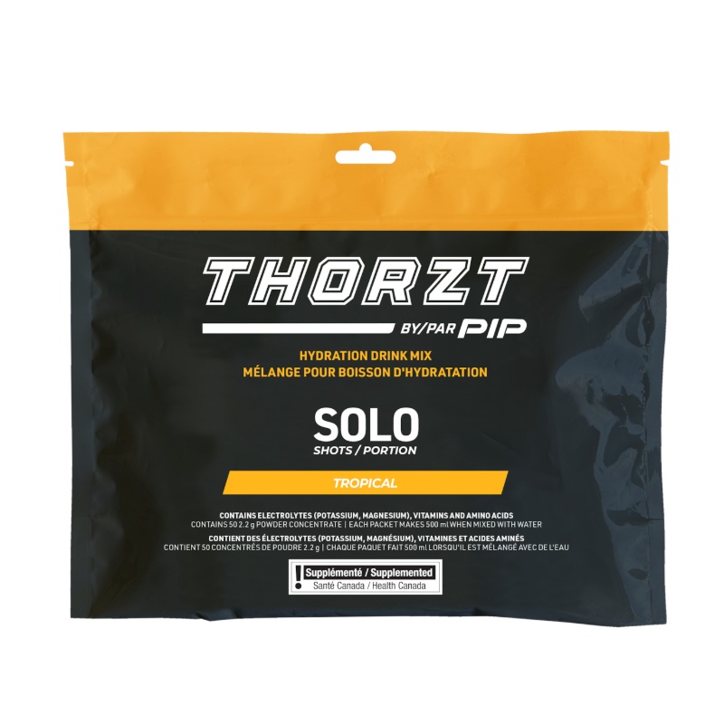 Mélange pour boisson d'hydratation Thorzt™ sans sucre portion individuelle saveur tropicale (50 sachets de 2.2 g / pqt)