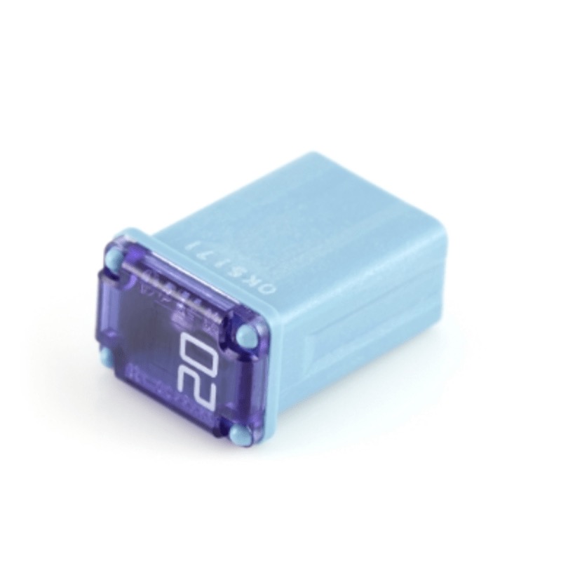 Fusible FMM (cartouche micro) 20A bleu pâle
