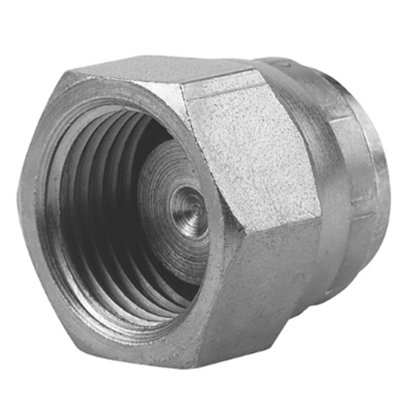 Bouchon femelle en acier 1/8 F-BSPP pivotant