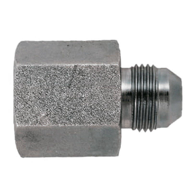 Adaptateur en acier droit 1/4 F-JIC X 3/8 M-JIC