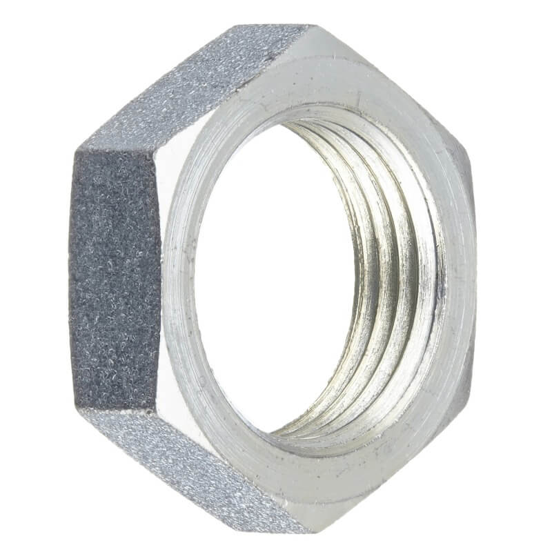 JIC bulkhead steel nut 1/4