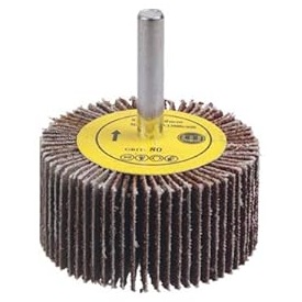 Meule à lamelles sur tige FASCUT™ 2 po X 1/2 po X tige de 1/4 po grain 40 type A309 en oxyde d’aluminium