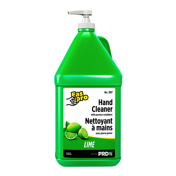 Nettoyant à mains usage industriel FASPRO® - lime (3.5 L)