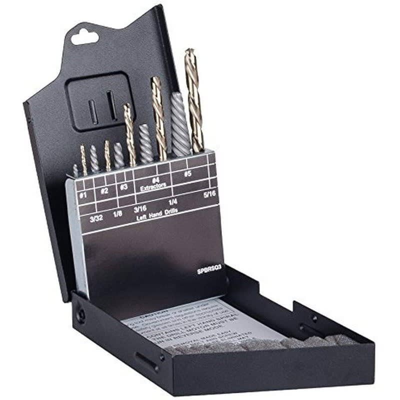 Ensemble de forets gauche robustes 1/16 à 1/2 en 64e (8 pcs)