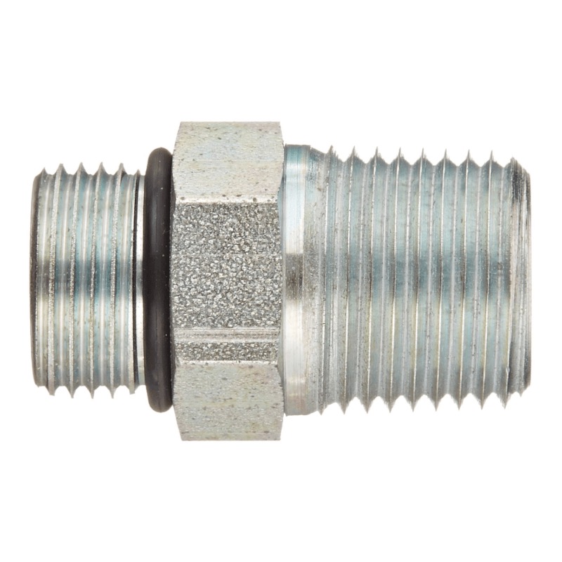 Adaptateur en acier droit 1/4 M-ORB X 1/4 M-NPT
