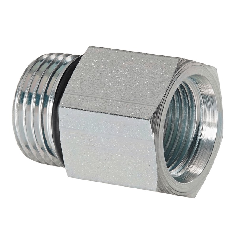 Adaptateur Weatherhead en acier droit 5/16 M-ORB X 1/8 F-NPT