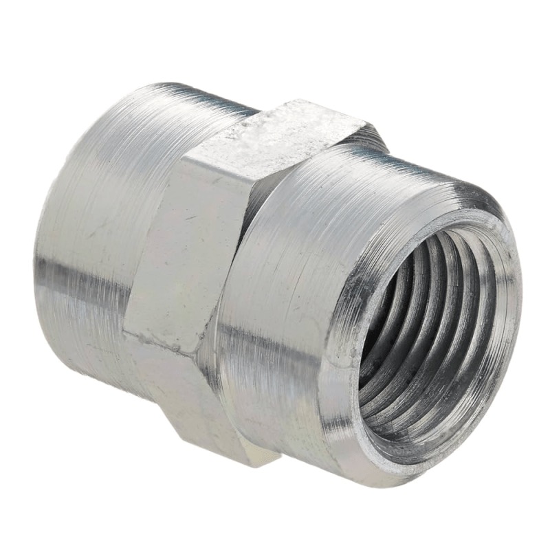 Union (coupling) Weatherhead en acier droit 3/8 F-NPT X 1/4 F-NPT