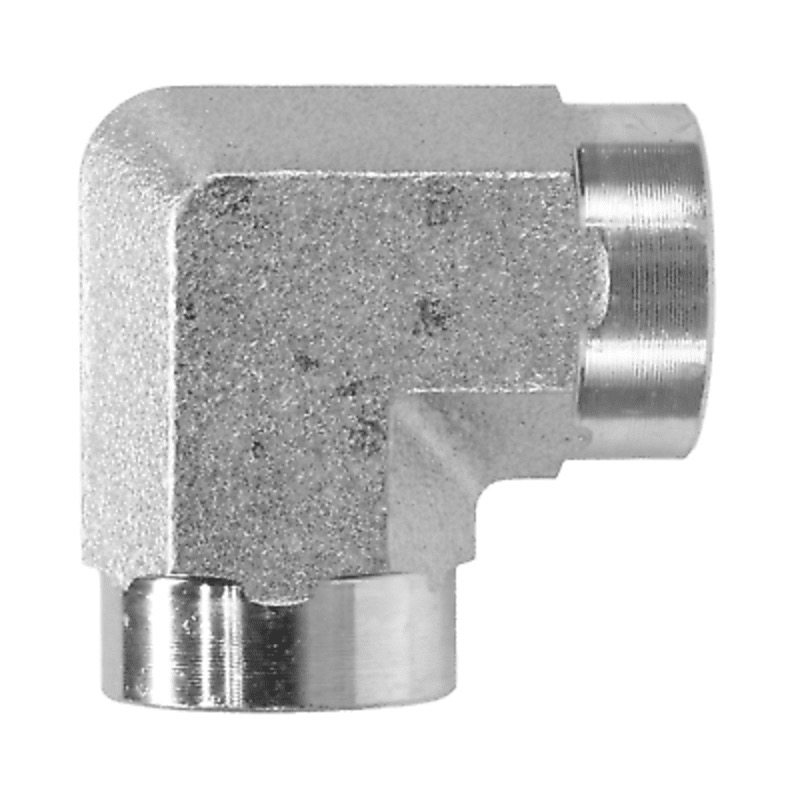 Steel 90 deg elbow 1/8 F-NPT X 1/8 F-NPT